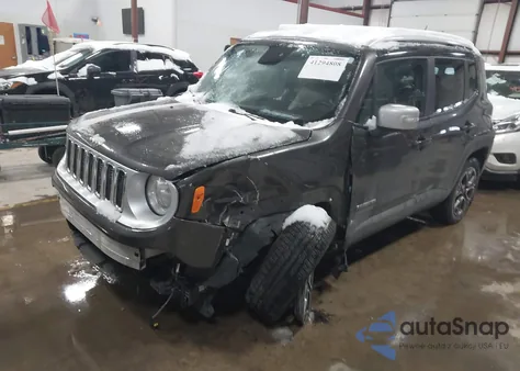 2017 Jeep Renegade Limited 4X4 from USA, damaged, VIN ZACCJBDB8HPF71761